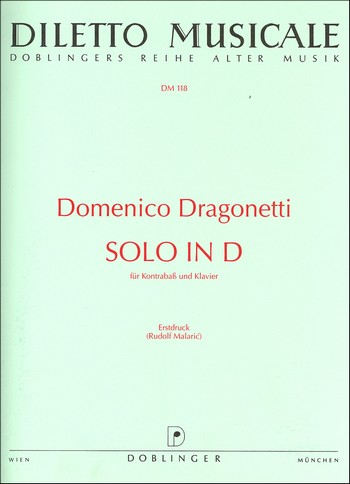 Solo D-Dur  für Kontrabass und Klavier  
