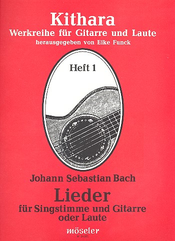 Lieder&nbsp;&nbsp;für Singstimme und Gitarre, Violoncello ad lib.&nbsp;&nbsp;