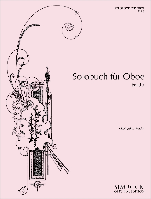 Solobuch Band 3&nbsp;&nbsp;für Oboe und Klavier&nbsp;&nbsp;