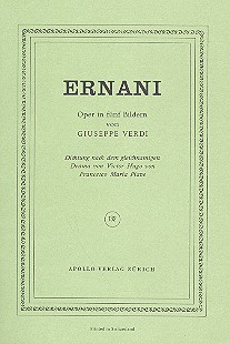 Ernani&nbsp;&nbsp;Oper in fünf Bildern&nbsp;&nbsp;Libretto (dt)