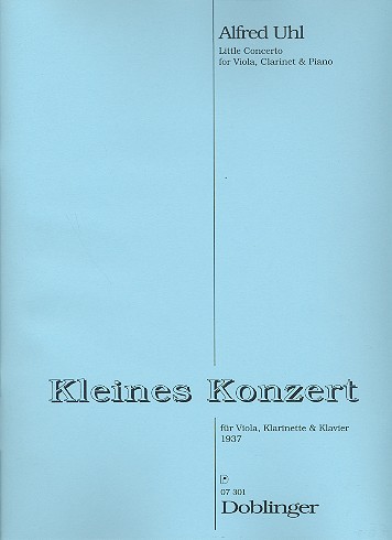 Kleines Konzert für Viola,&nbsp;&nbsp;Klarinette und Klavier&nbsp;&nbsp;