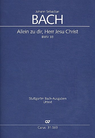 Ach Gott wie manches Herzeleid&nbsp;&nbsp;&nbsp;&nbsp;Partitur