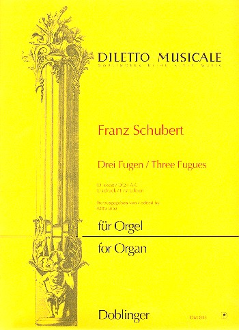 Drei Fugen&nbsp;&nbsp;für Orgel&nbsp;&nbsp;