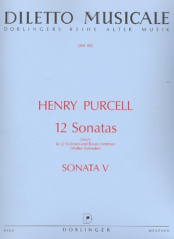 Sonate Nr.5 für&nbsp;&nbsp;2 Violinen und Bc&nbsp;&nbsp;