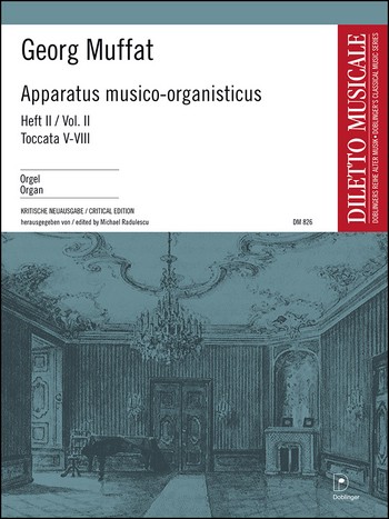 Apparatus musico-organisticus Heft 2: Toccaten 5-8  für Orgel   