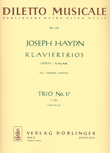 Klaviertrio F-Dur Hob.XV:2&nbsp;&nbsp;&nbsp;&nbsp;