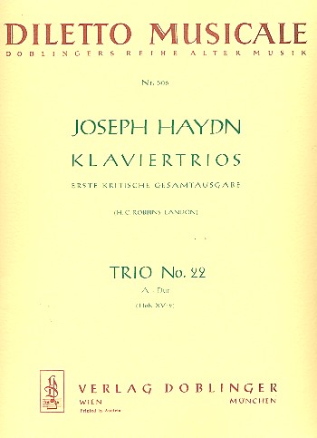 Klaviertrio A-Dur Nr.22 Hob.XV:9&nbsp;&nbsp;&nbsp;&nbsp;