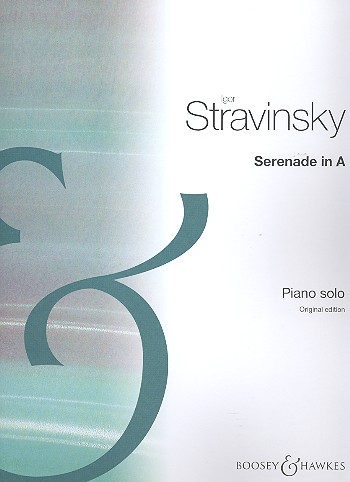 Serenade in A&nbsp;&nbsp;für Klavier&nbsp;&nbsp;