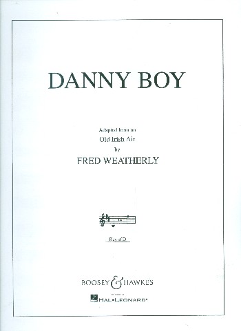 Danny Boy (Eily dear) D-Dur&nbsp;&nbsp;für Gesang und Klavier&nbsp;&nbsp;