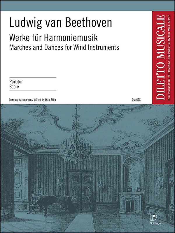 Werke für Harmoniemusik&nbsp;&nbsp;für gemischtes Bläserensemble und Trommel&nbsp;&nbsp;Partitur