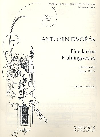 Eine kleine Frühlingsweise op.101,7 - Humoreske  für tiefe Singstimme und Klavier  