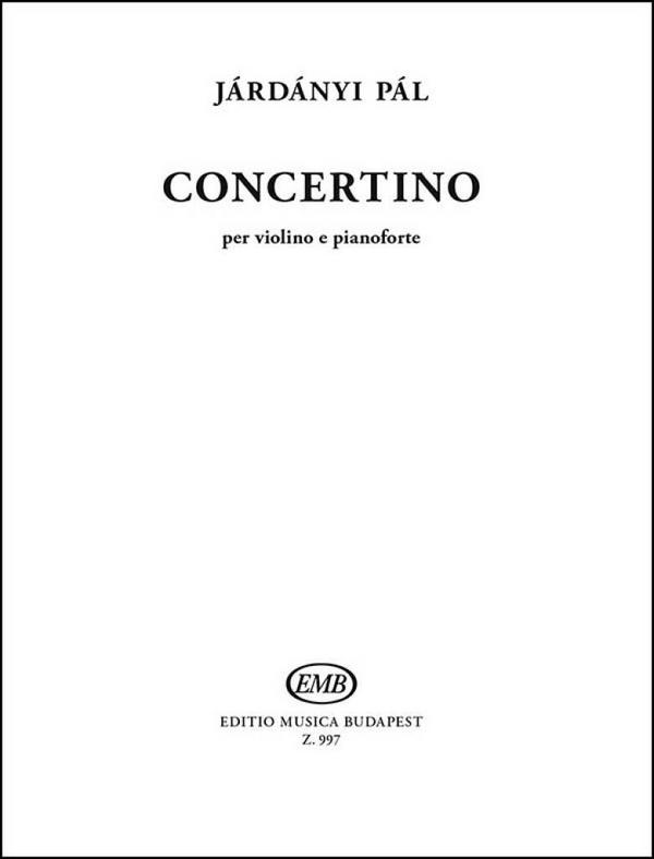 Concertino für Violine&nbsp;&nbsp;und Klavier&nbsp;&nbsp;