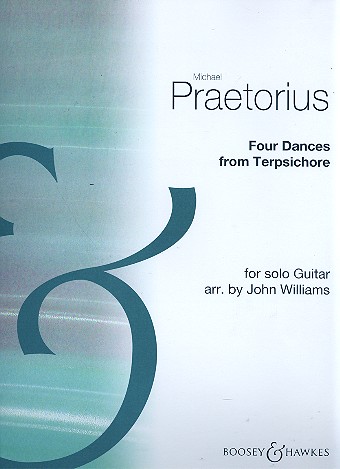 4 Dances from Terpsichore  for guitar  