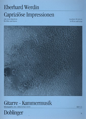 Capriziöse Impressionen aus einem Aquarium  für Flöte und Gitarre  