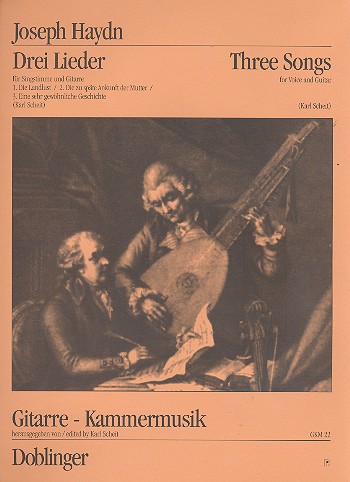 3 Lieder für Gesang  und Gitarre  