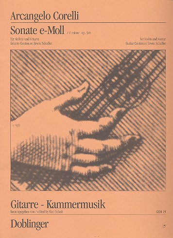 Sonate e-Moll op.5,8  für Violine und Gitarre  