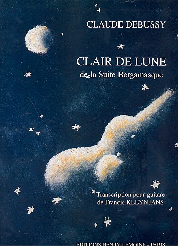 Clair de Lune de la Suite  Bergamasque pour guitare  