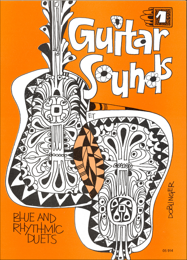 Guitar Sounds Band 1 für 2 Gitarren  Blue and rhythmic Duets, Blues  Partitur