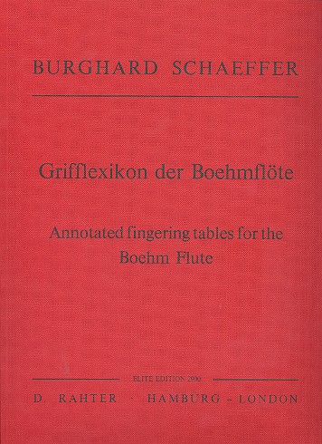 Grifflexikon der Böhmflöte&nbsp;&nbsp;&nbsp;&nbsp;