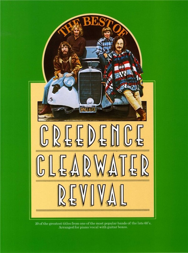 The Best of Creedence Clearwater&nbsp;&nbsp;Revival: Songbook piano/vocla/guitar&nbsp;&nbsp;