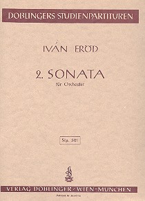 Sonata Nr.2 für Orchester  Studienpartitur  