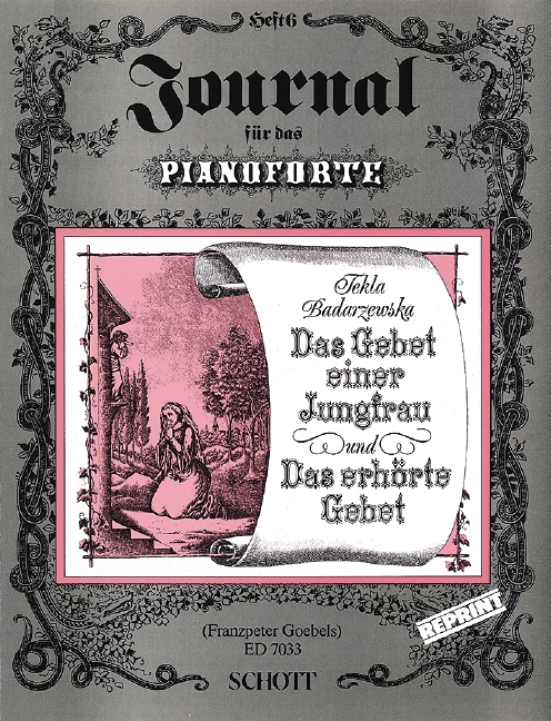 Das Gebet einer Jungfrau / Das erhörte Gebet Heft 6  für Klavier  