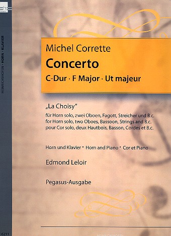 Concerto C-Dur für  Horn und Orchester  für Horn und Klavier