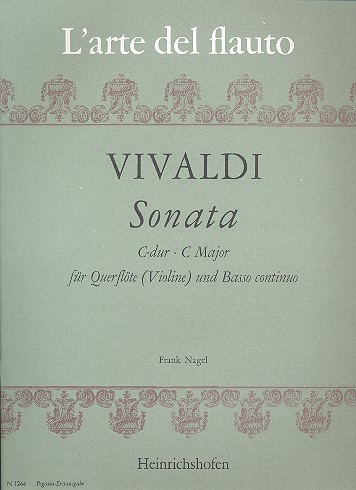 Sonate C-Dur&nbsp;&nbsp;für Flöte und Bc&nbsp;&nbsp;