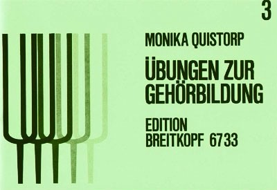 Übungen zur Gehörbildung Band 3 - Oberstufe&nbsp;&nbsp;&nbsp;&nbsp;
