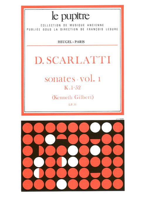 Sonates vol.1 (K1-52)&nbsp;&nbsp;pour clavecin&nbsp;&nbsp;