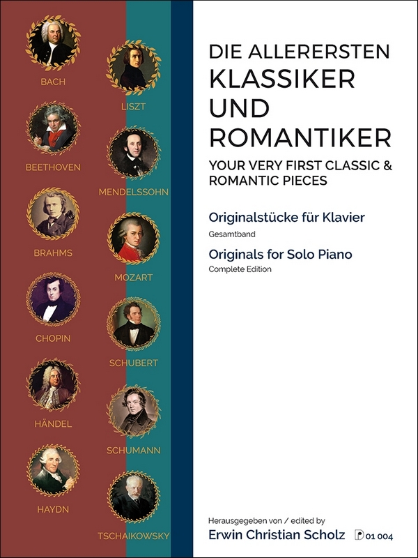 Die allerersten Klassiker und Romantiker komplett&nbsp;&nbsp;für Klavier&nbsp;&nbsp;(3 Bände in einem)