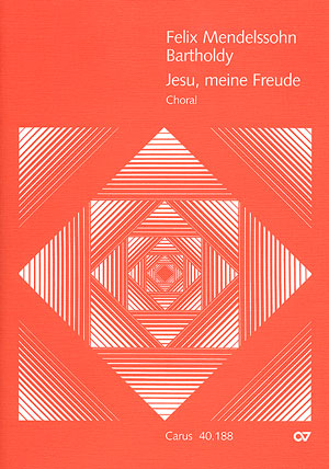 Jesu meine Freude&nbsp;&nbsp;für gem Chor und Orchester&nbsp;&nbsp;Partitur (dt/en)