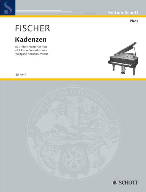 Konzerte&nbsp;&nbsp;für Klavier und Orchester&nbsp;&nbsp;Kadenzen