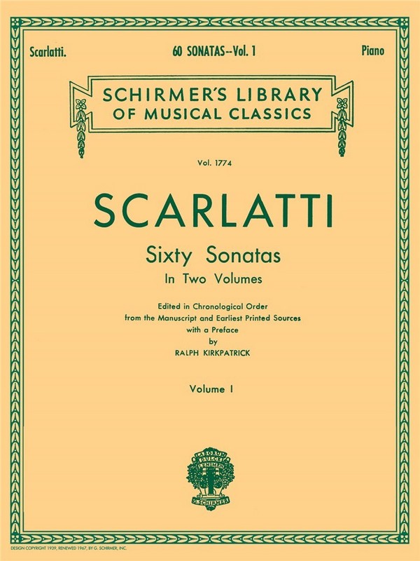 60 Sonatas vol.1 (nos.1-30)  for piano  