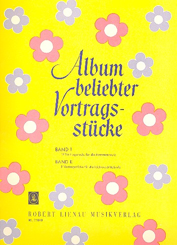 Album beliebter Vortragsstücke Band 1 - 12 Vortragsstücke  für Klavier  