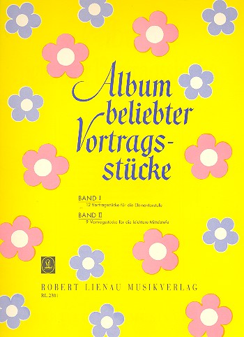 Album beliebter Vortragsstücke Band 2 - 9 Vortragsstücke  für Klavier  