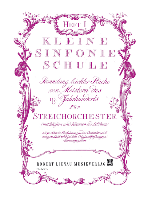 Kleine Sinfonieschule Band 1  für Orchester  Partitur (= Klavier)