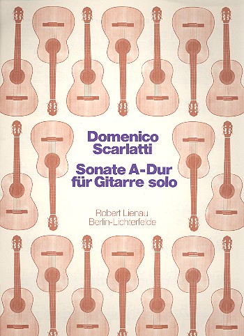 Sonate A-Dur&nbsp;&nbsp;für Gitarre&nbsp;&nbsp;