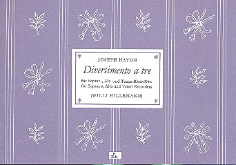 Divertimento C-Dur   für 3 Blockflöten (SAT)  Partitur