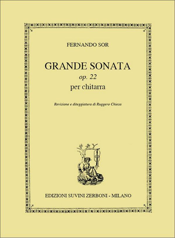 Grande sonata op.22&nbsp;&nbsp;per chitarra&nbsp;&nbsp;