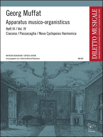 Passacaglia, ciacona nova cyclopoeia harmonica  für Orgel  