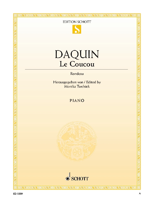 Le coucou - Rondeau  für Klavier  