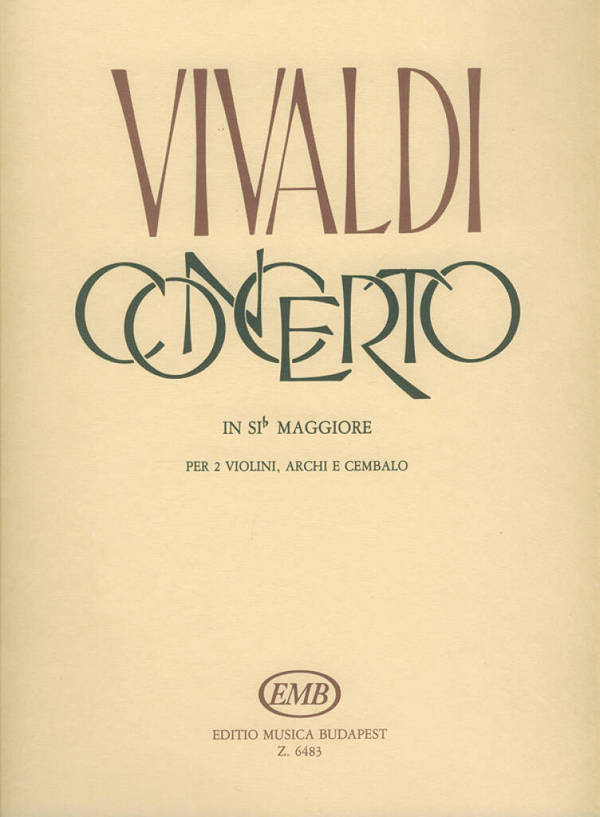 Concerto con 2 violini obligati  B-Dur (B flat major) PV390  