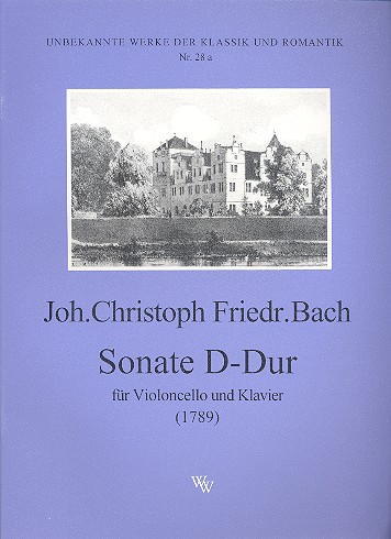 Sonate D-Dur  für Violoncello und Klavier  