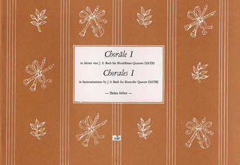Choräle Band 1 &nbsp;&nbsp;für 4 Blockflöten (SATB)&nbsp;&nbsp;Partitur und Stimmen
