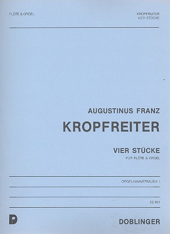 4 Stücke  für Flöte und Orgel  