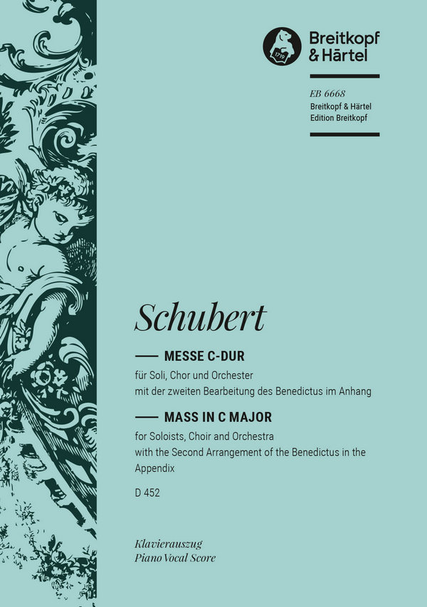 Messe C-Dur op.48 D452&nbsp;&nbsp;für Soli, Chor, Orchester und Orgel&nbsp;&nbsp;Klavierauszug (la)