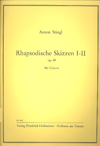 Rhapsodische Skizzen Nr.1-2 op.49&nbsp;&nbsp;für Gitarre&nbsp;&nbsp;