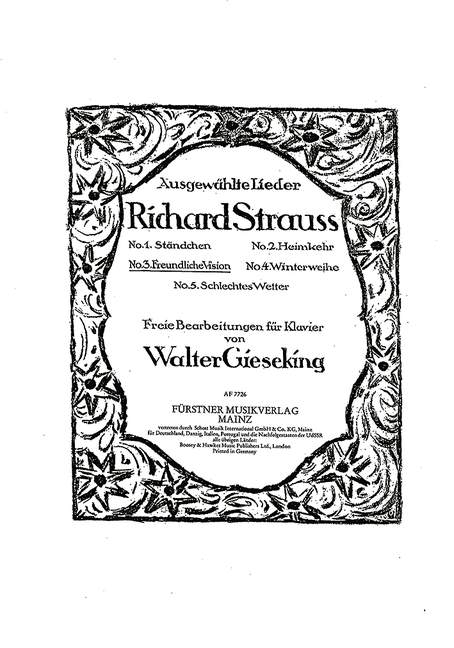 Freundliche Vision op. 48,1&nbsp;&nbsp;für Klavier&nbsp;&nbsp;