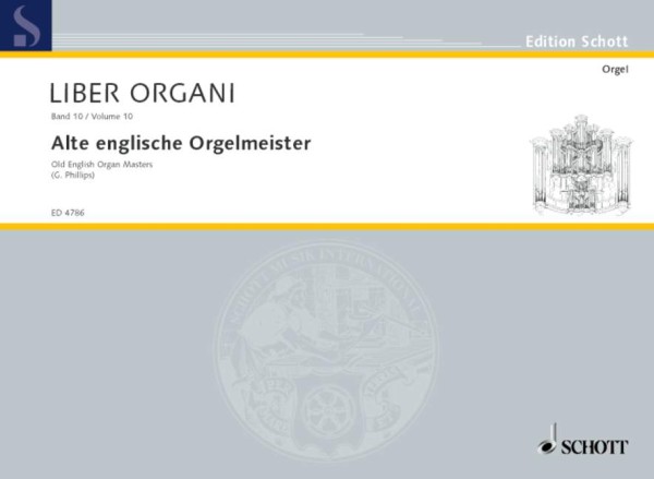 Alte englische Orgelmeister Band 10&nbsp;&nbsp;für Orgel&nbsp;&nbsp;